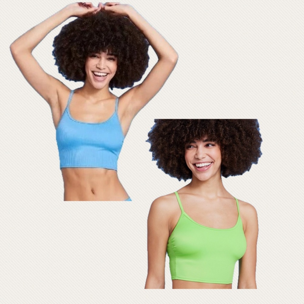 BUNDLE Plus Size 2X Swim Crop Tops